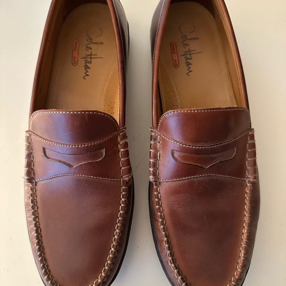Men’s Cole Haan by Nike - Brown Leather Loafers